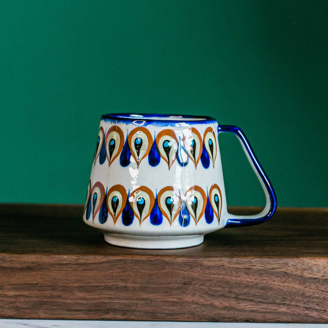 White San Antonio Palopo Ceramic Mug