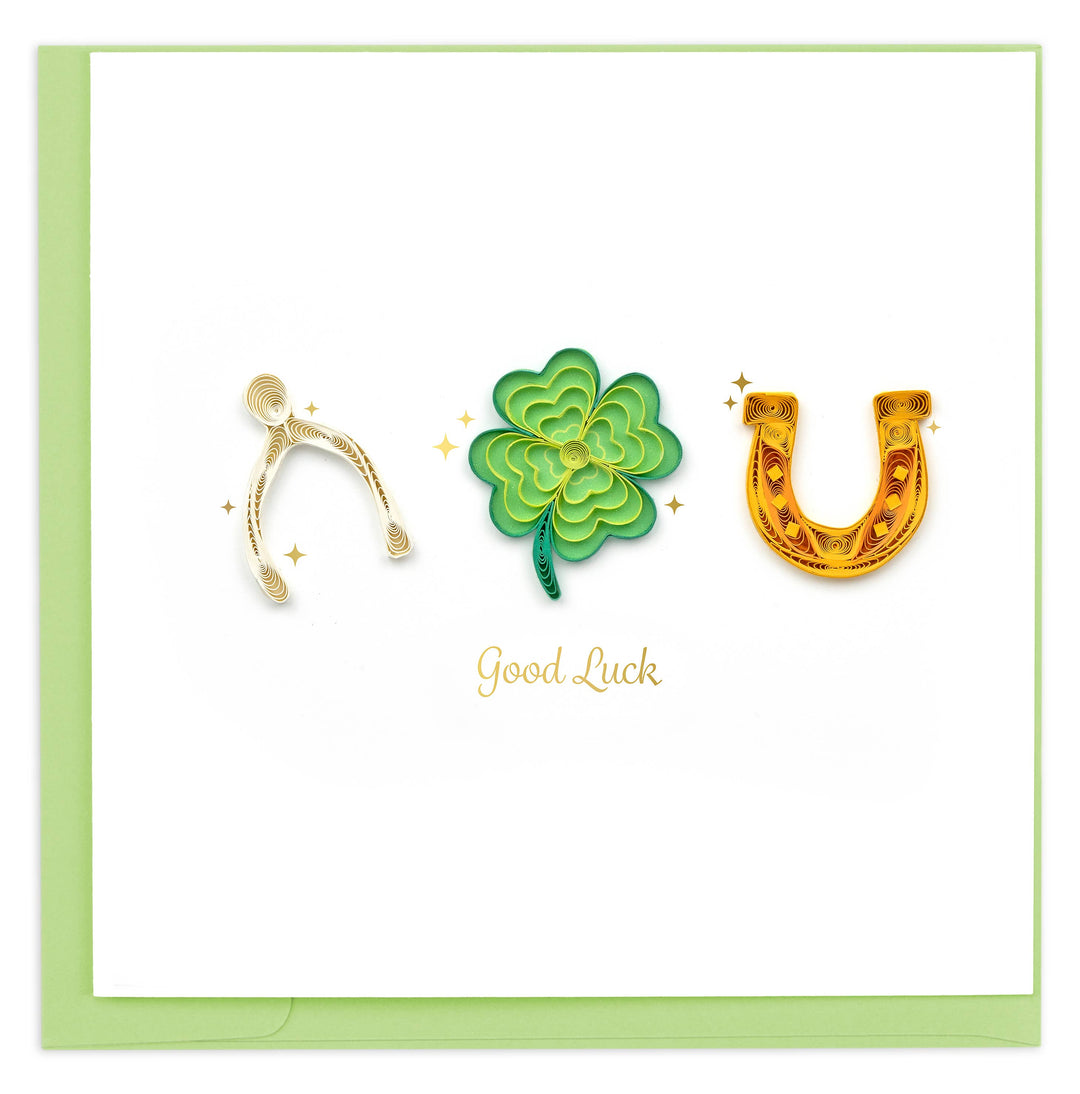 Lucky Icons Quilling Card