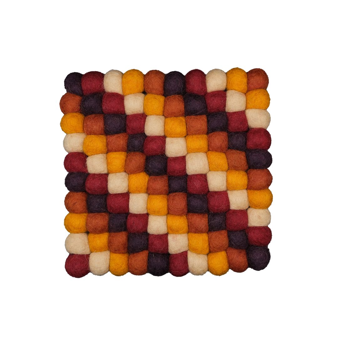 Harvest Square Felt Trivet