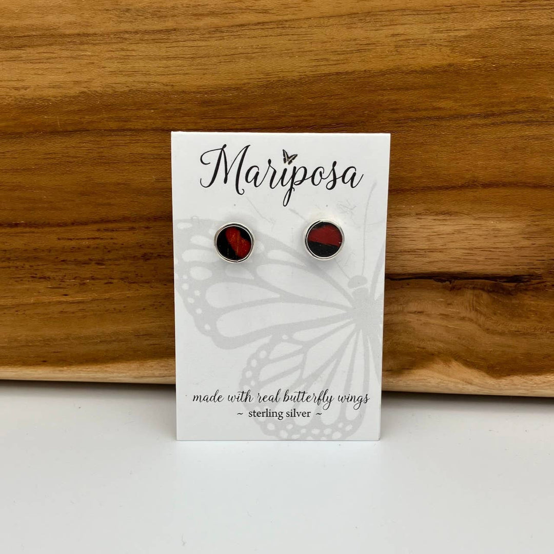 BD Butterfly Stud Earrings