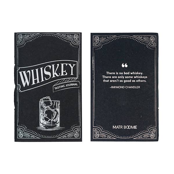 Whiskey Tasting Pocket Journal