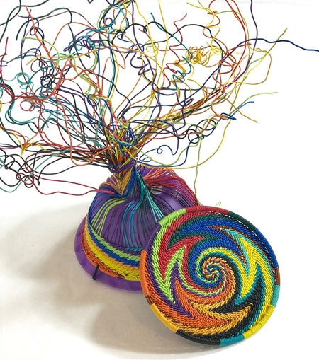 Telephone Wire Half Basket