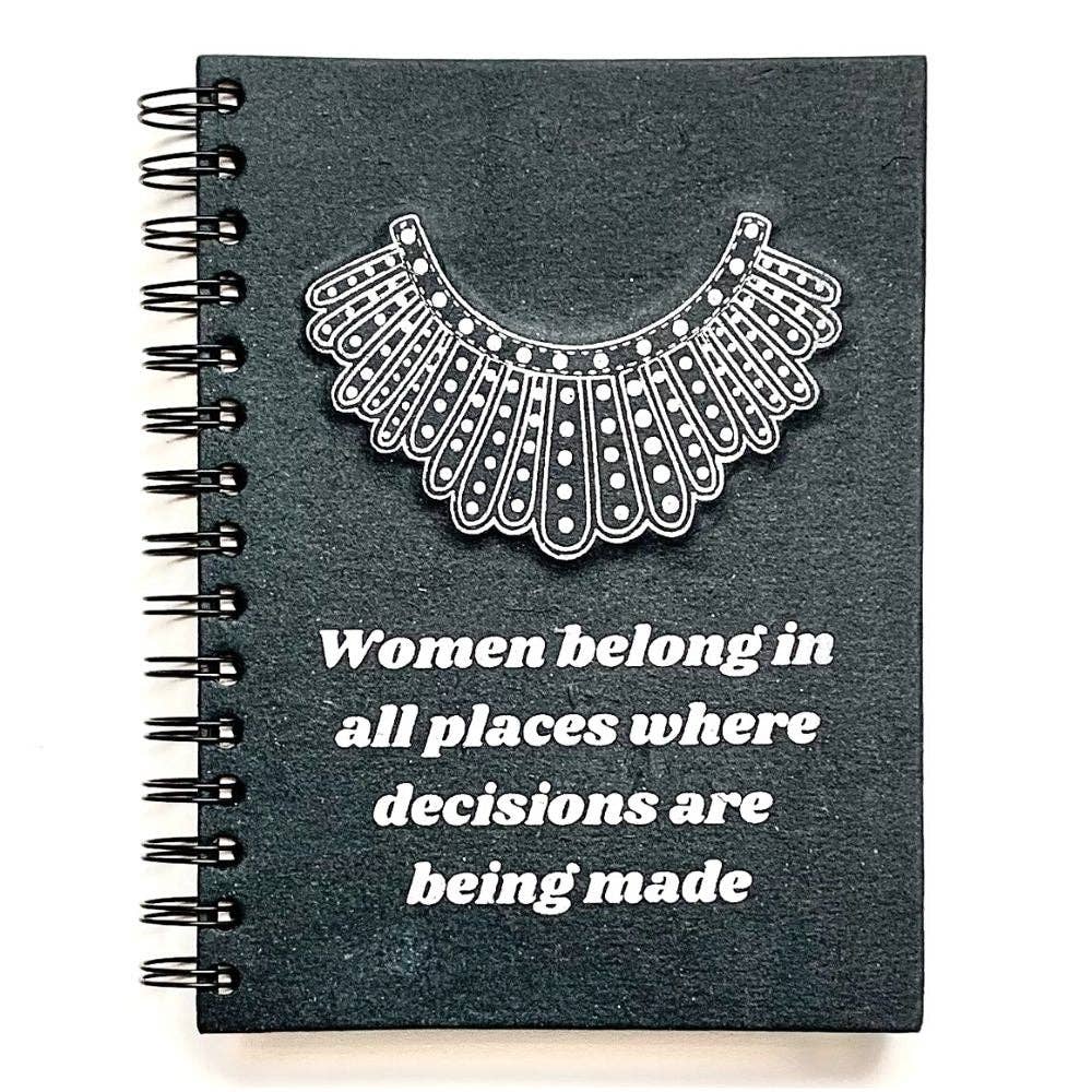 Ruth Bader Ginsburg Large Notebook