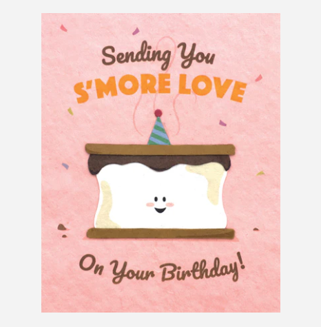 S'more Love Birthday Greeting Card