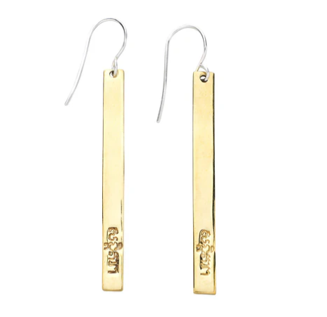 War And Peace Bombshell Earrings