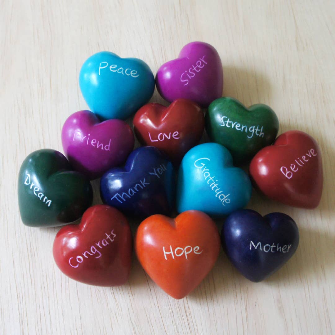 Heart Soapstone -Single Assorted