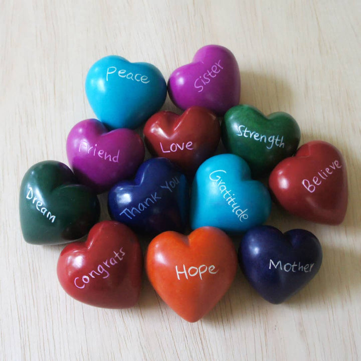 Heart Soapstone -Single Assorted