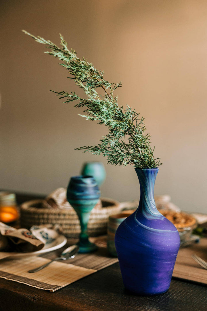Phoenician Blue Decanter