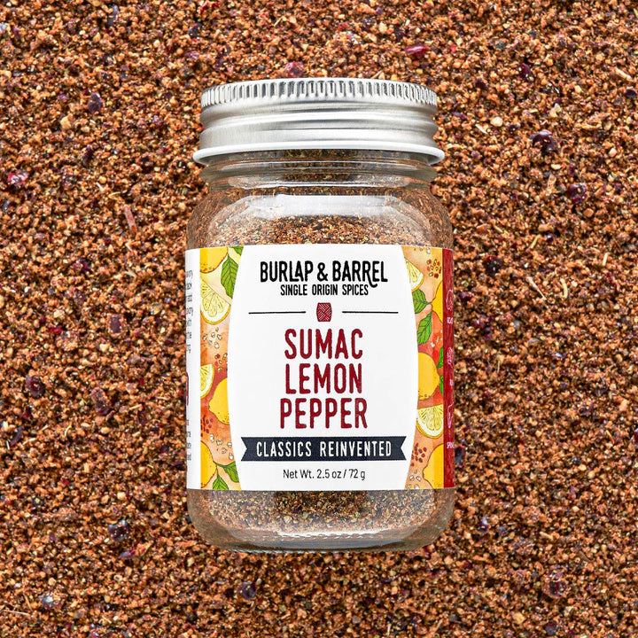 Sumac Lemon Pepper 2.5oz Burlap and Barrel