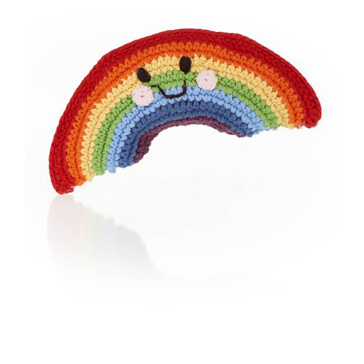 Rainbow Organic Rattle