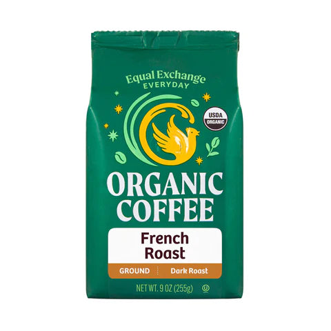 Everyday French Roast Dark Roast Ground Coffee 9oz Organic Equal Exchange