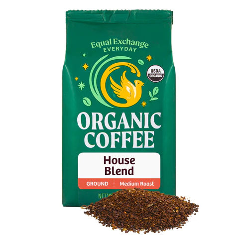 Everyday House Blend Medium Roast Ground Coffee 9oz Organic Equal Exchange