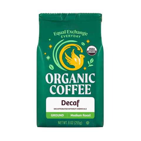 Everyday Decaf Medium Roast Ground Coffee 8oz Organic Equal Exchange