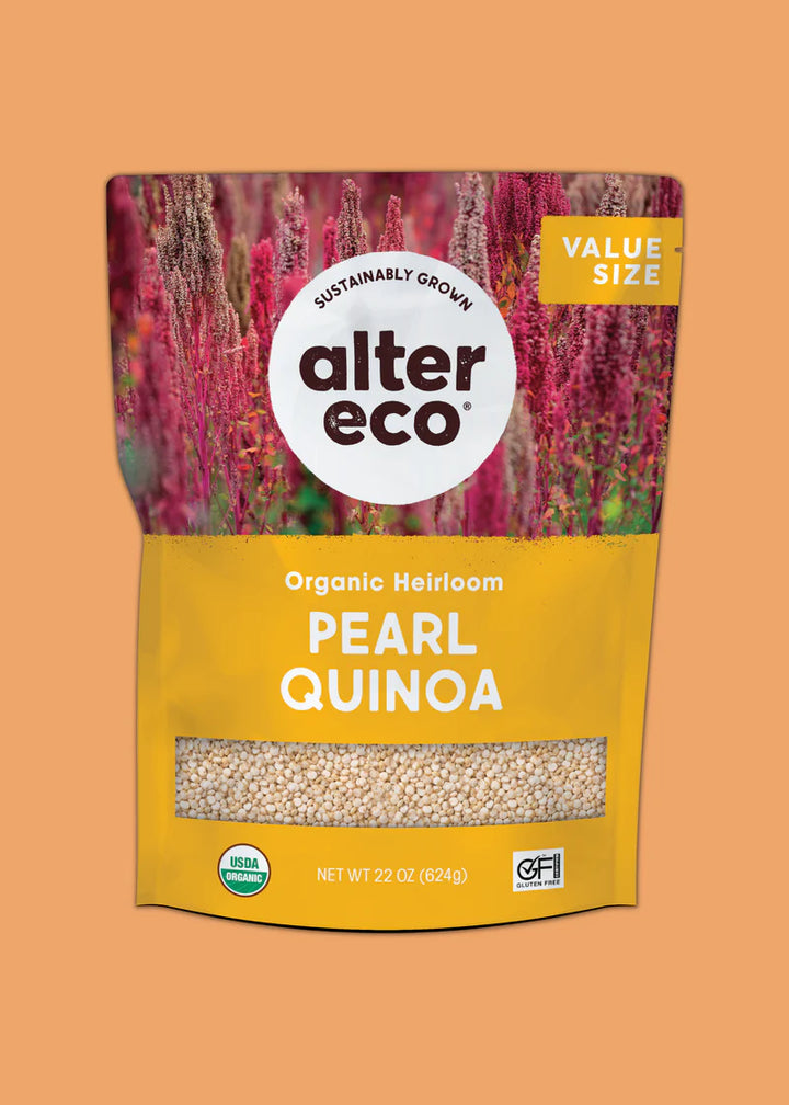 Pearl Heirloom Quinoa 22oz Organic Alter Eco