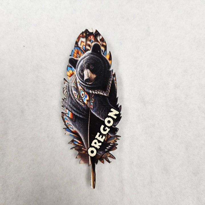 Oregon Feather Magnets Assorted