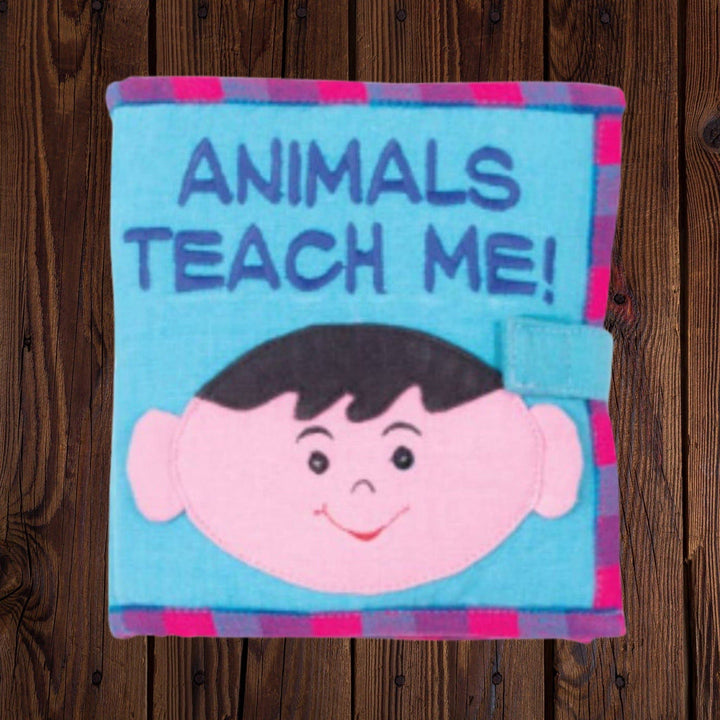 Animals Teach Me Kids Fabric Book