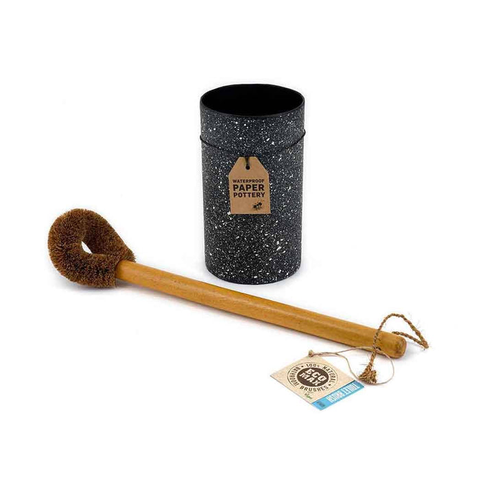 Toilet Brush & Holder   100% Plastic Free