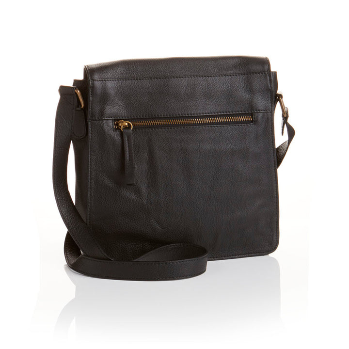 Black Kolkata Crossbody Bag