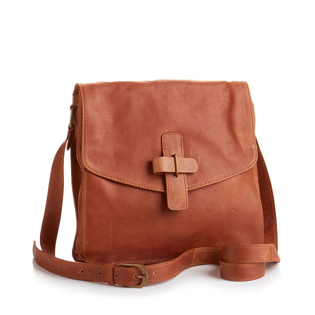 Camel Kolkata Crossbody Bag