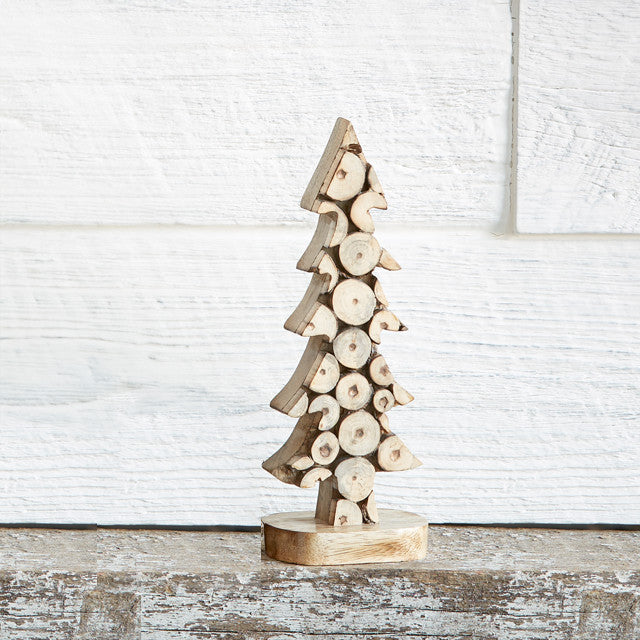 Short Winter Bough Pine Tree