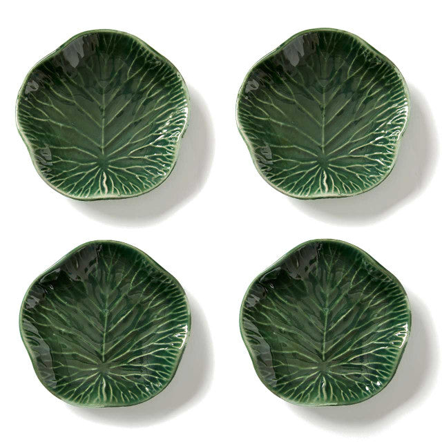 Lotus Leaf Ceramic Appetizer Plate