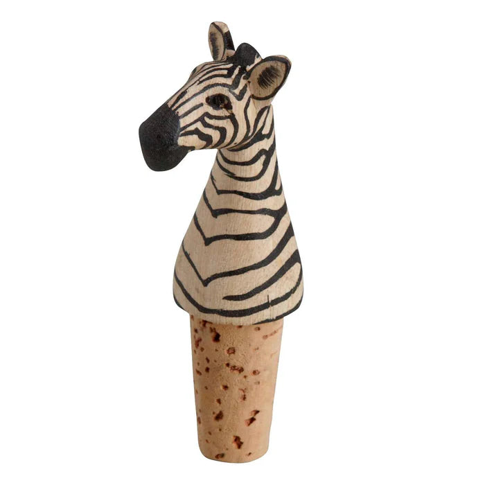 Zebra Bottle Topper