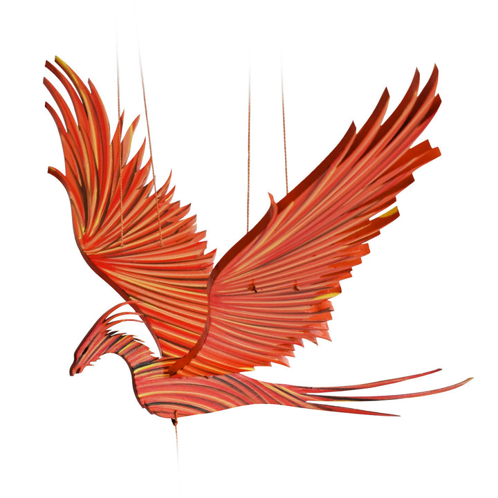 Phoenix Firebird Flying Bird Mobile