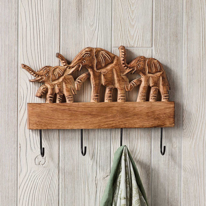 Elephant March Wall Hooks