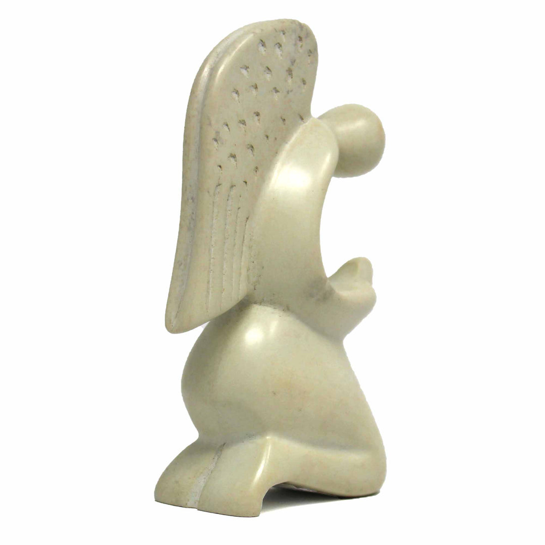 Praying Angel Soapstone Sculpture