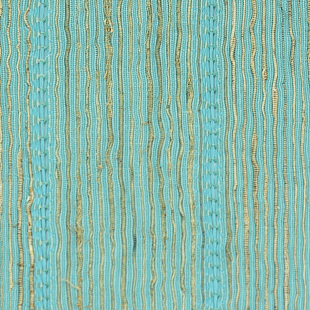 Vetiver Runner - Aqua Stripes