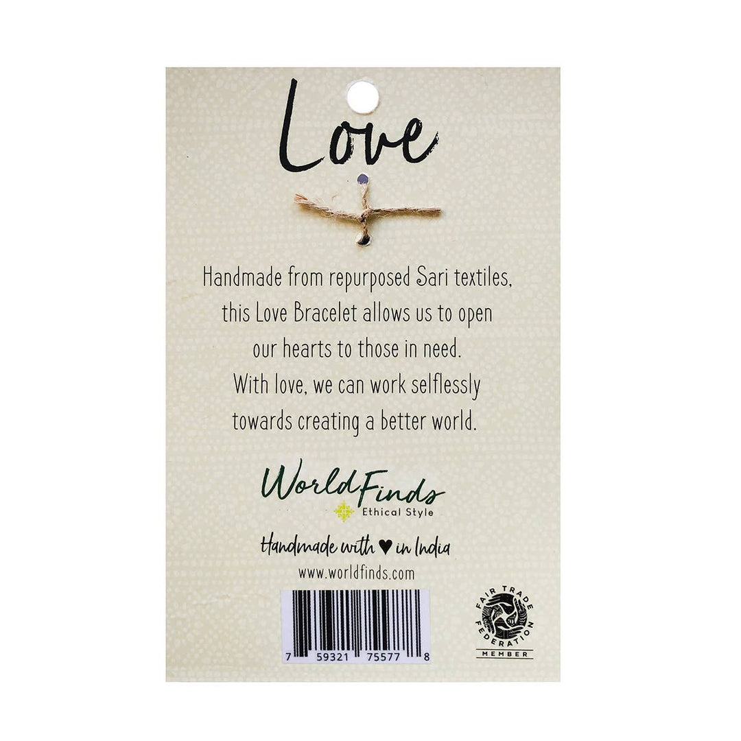 Love Kantha Connection Bracelet