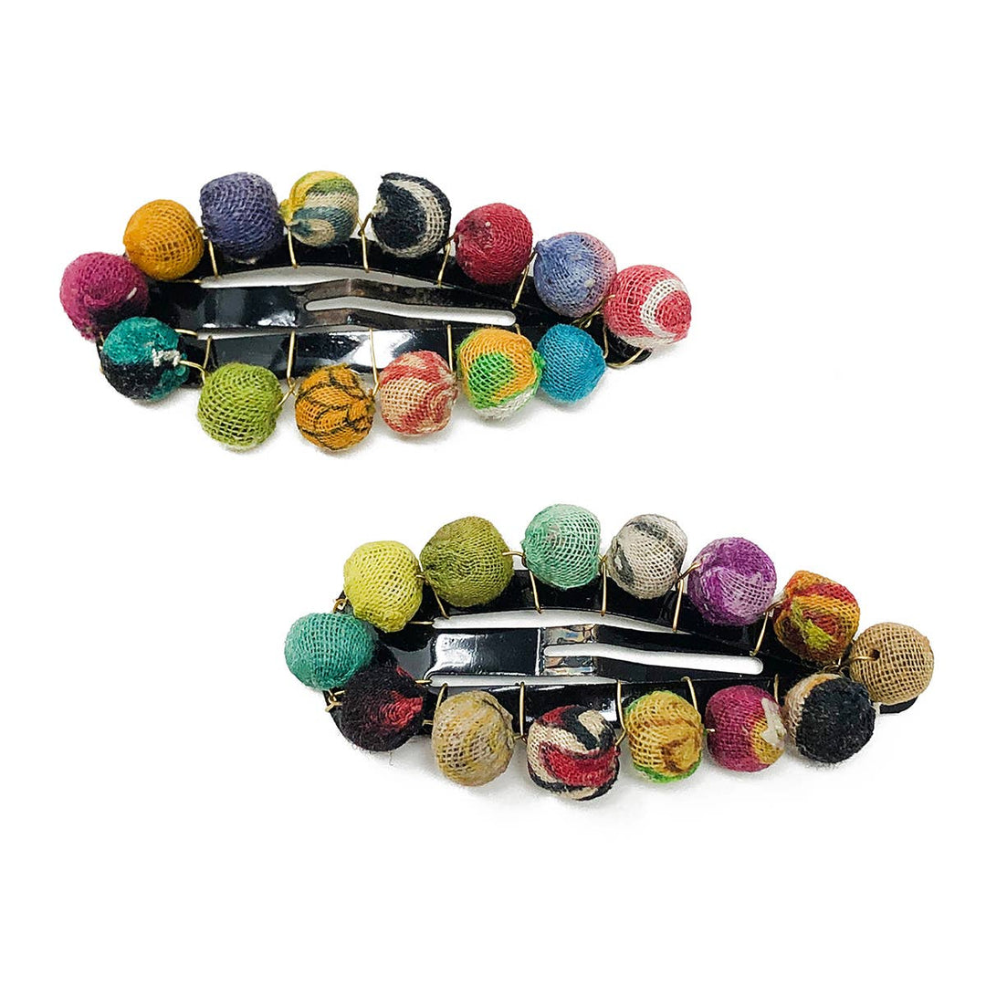 Hair Clips - Kantha
