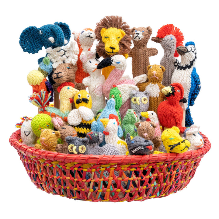 Organic Cotton Finger Puppet