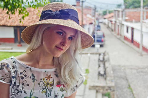 Somerset Black Bow Hat