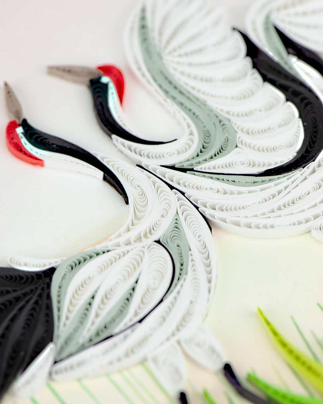 Cranes Quilling Card