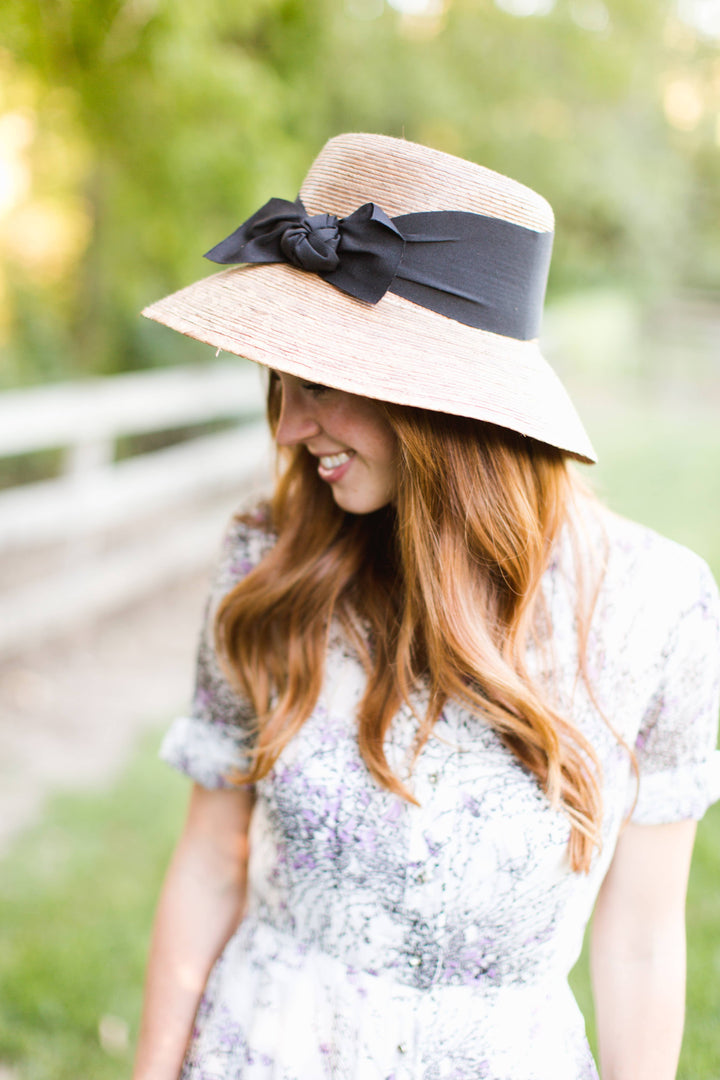 Somerset Black Bow Hat