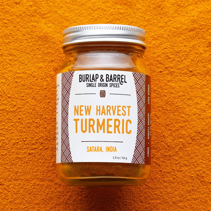 New Harvest Turmeric 1.9oz Burlap and Barrel