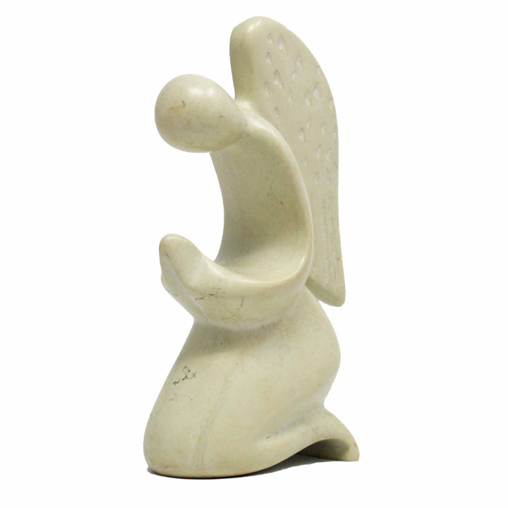 Praying Angel Soapstone Sculpture