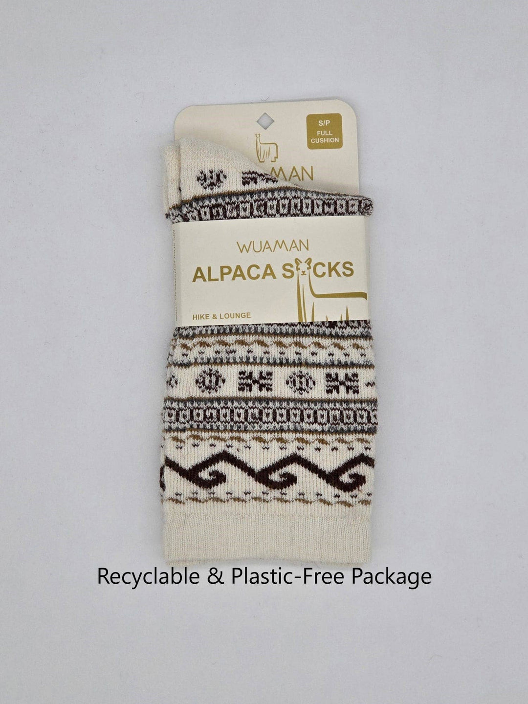 Southwest Alpaca Socks | Light Cushion Socks | Crew Socks