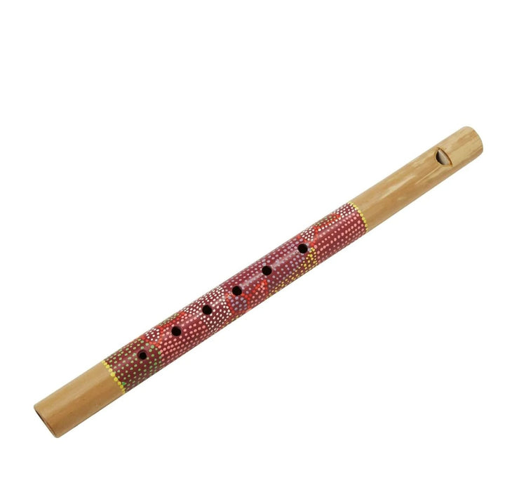 Dotted Flower Bamboo Flute