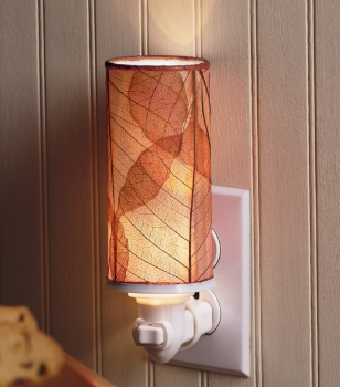 Cylinder Burgundy Nightlight