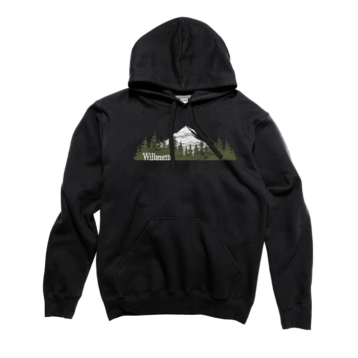 "Willamette" Unisex Fleece Hooded Sweatshirt Assorted