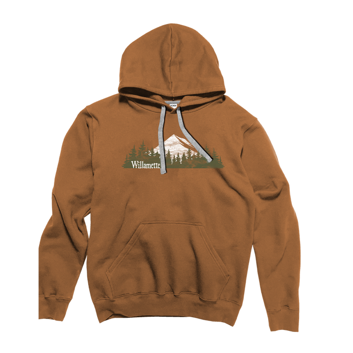 "Willamette" Unisex Fleece Hooded Sweatshirt Assorted