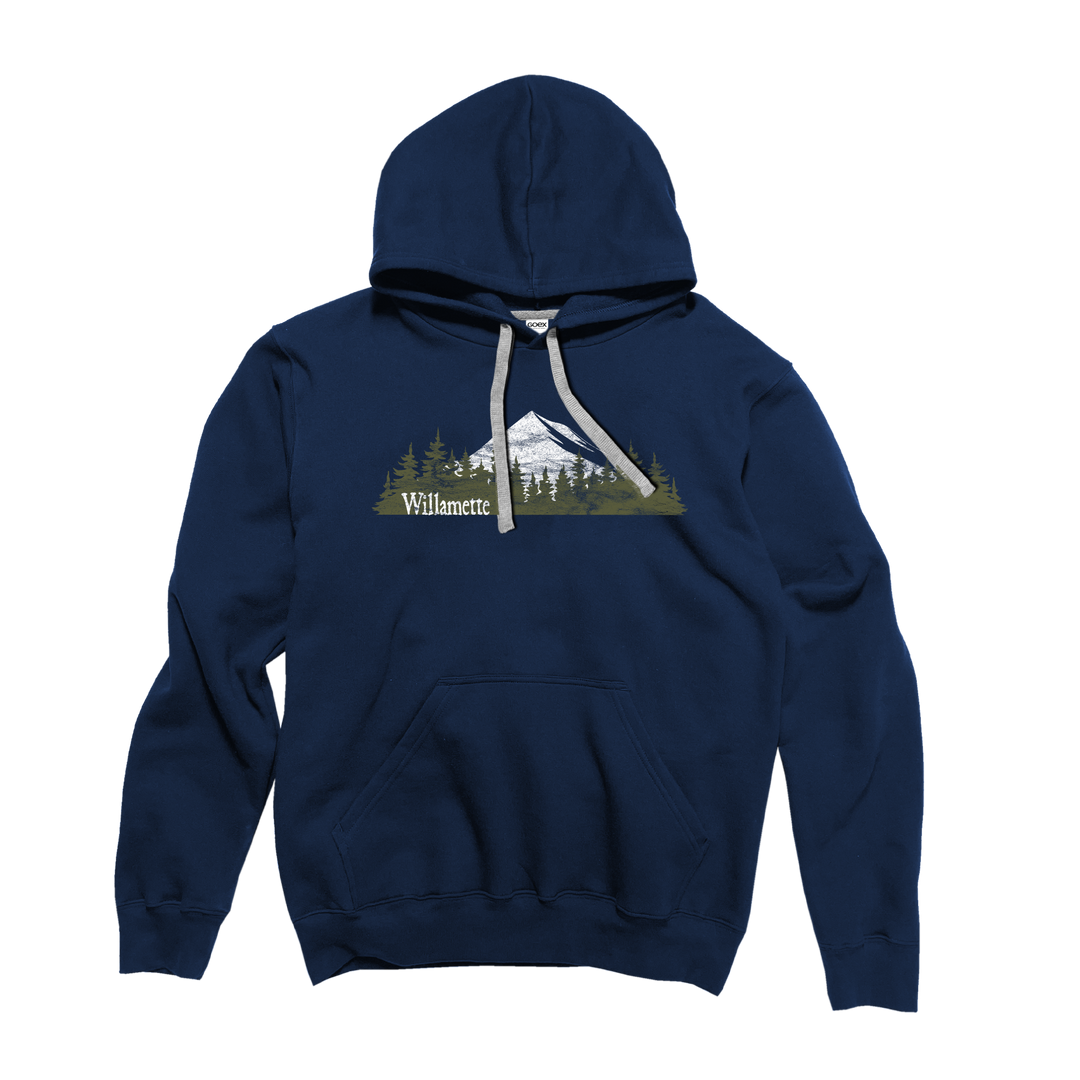 "Willamette" Unisex Fleece Hooded Sweatshirt Assorted