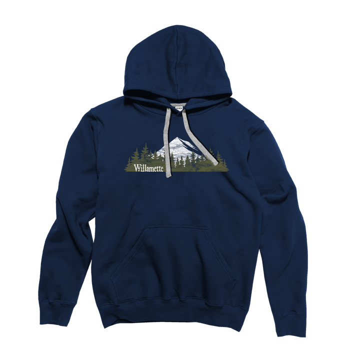 "Willamette" Unisex Fleece Hooded Sweatshirt Assorted