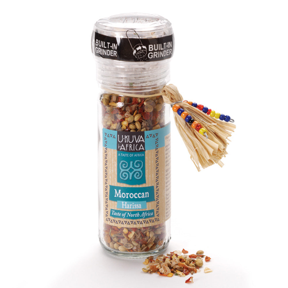 A photo of a Moroccan Harissa Spice Grinder handcrafted in South Africa