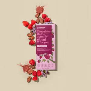 Raspberry 70% Dark Chocolate 1.8oz Organic Elements