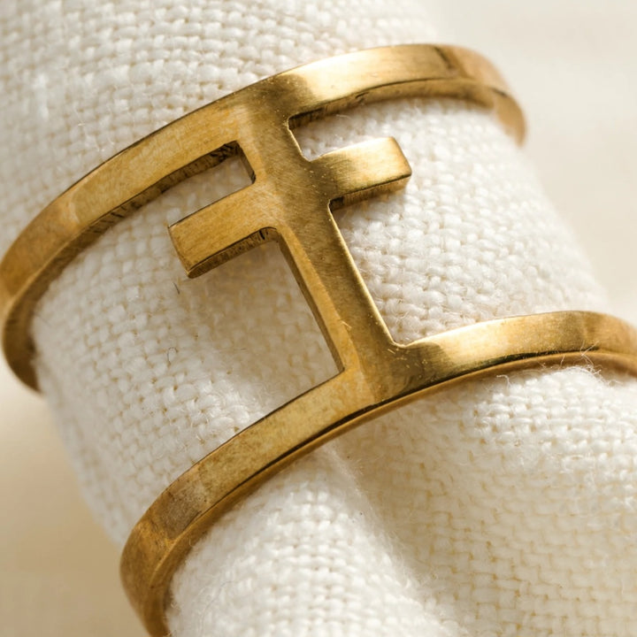 Cross Bombshell Ring