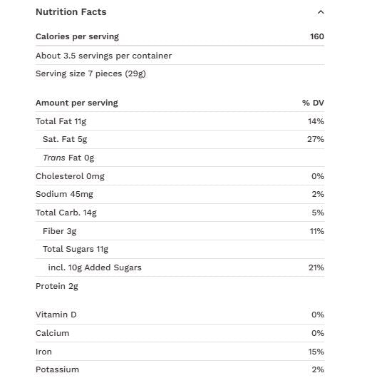 Almond with Sea Salt Dark Chocolate Bar 55% 3.5oz Organic Equal Exchange