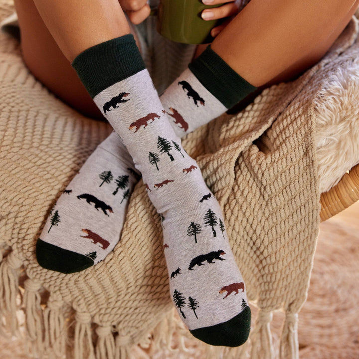 Socks that Protect Bears Conscious Step
